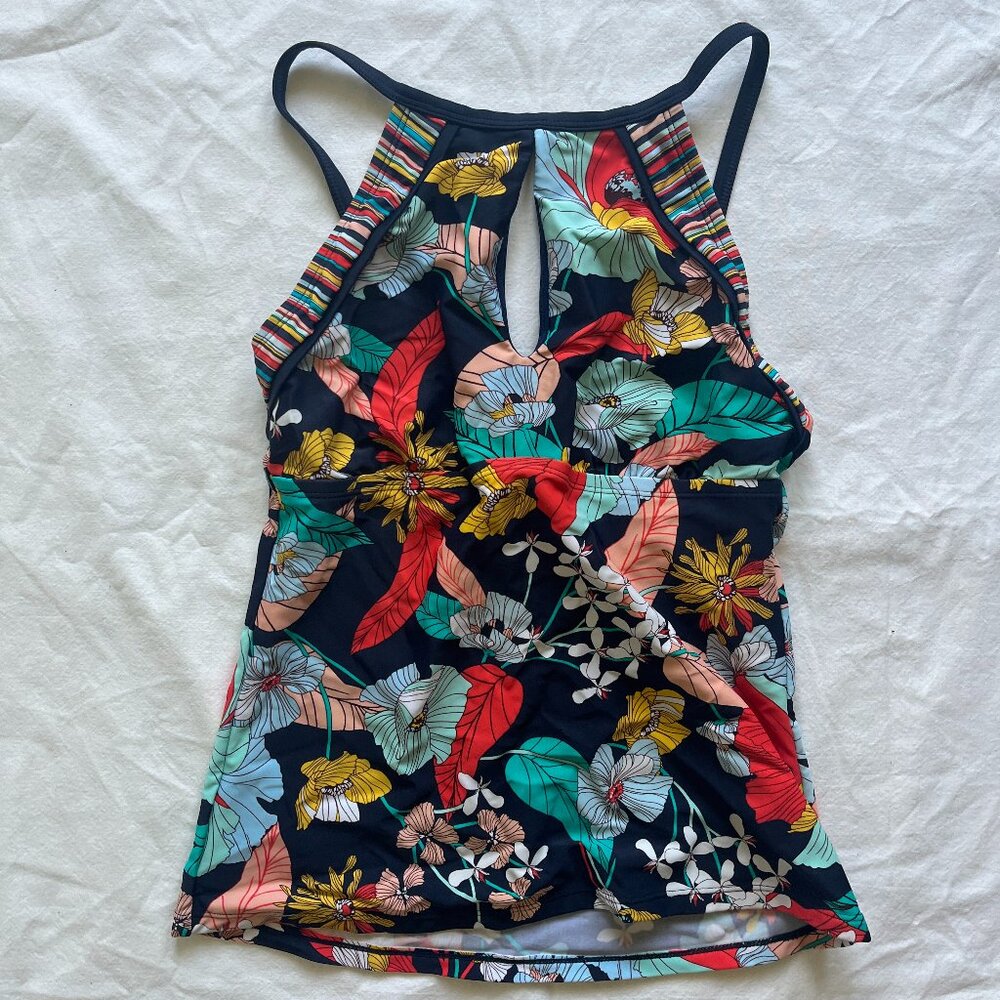 Floral Ellen Tracy Swim Top / Tankini